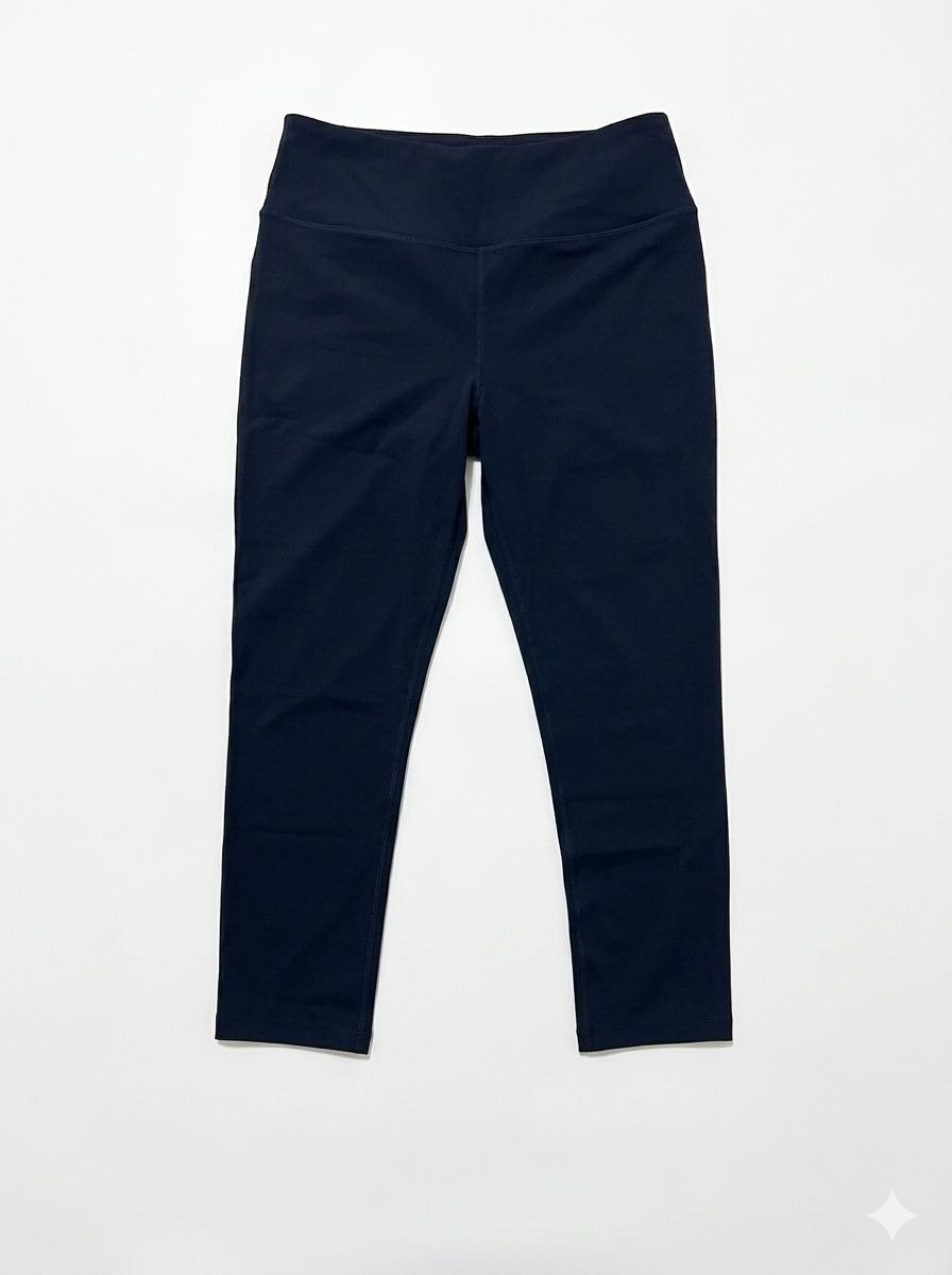 Women's Navy Blue Leggings – High Waist Stretch Pants